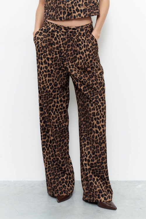 Animal print pantalone Katia