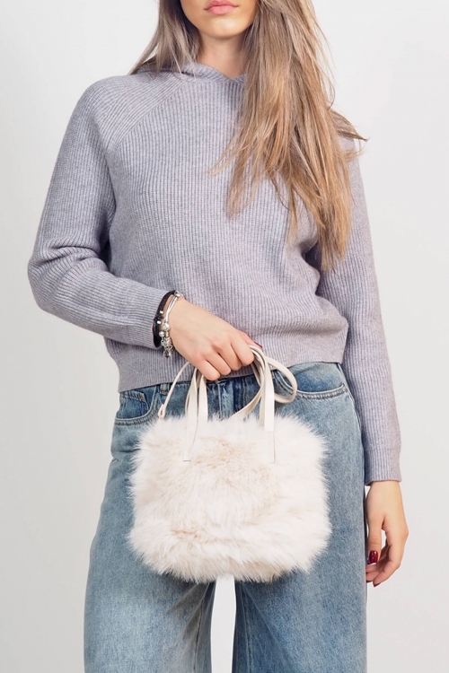 Eco leather fur bag Hanna