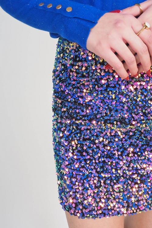 Mini sequin skirt Sansa