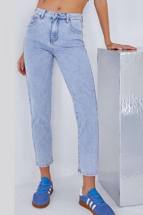 Premium high waisted mom fit jeans Marcella