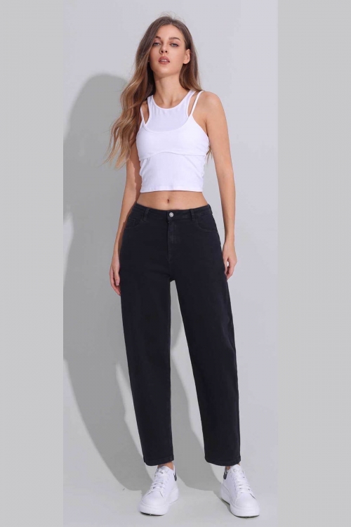 Premium high waisted slouchy jeans Ellie