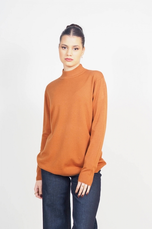 Soft knit turtleneck top Vienna