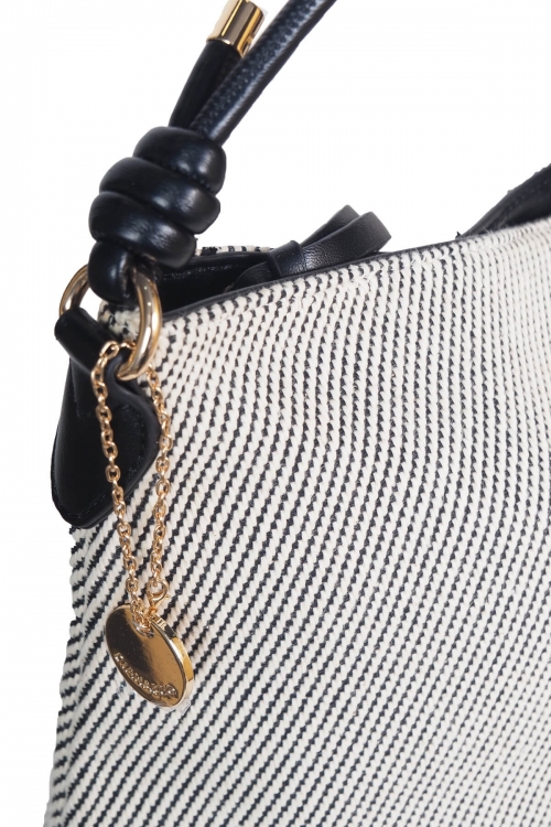 Striped shoulder bag Elodie