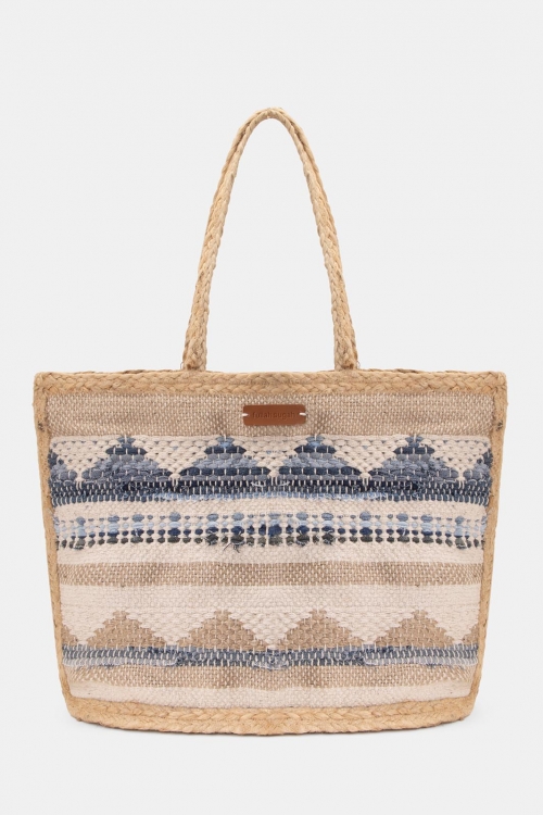 Boho bag with embroidery design